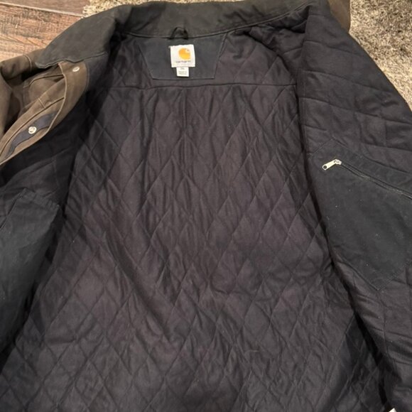 Vtg Carhartt Men’s J285 Sandstone Ridge Coat Brown Great Condition
Size 2XL Y2K - Picture 7 of 14